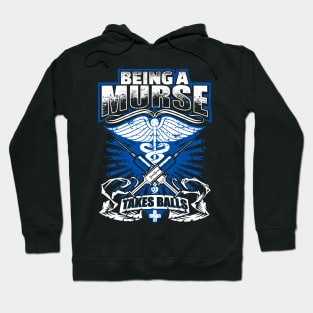 Murse Takes Balls Nurses Day Hoodie